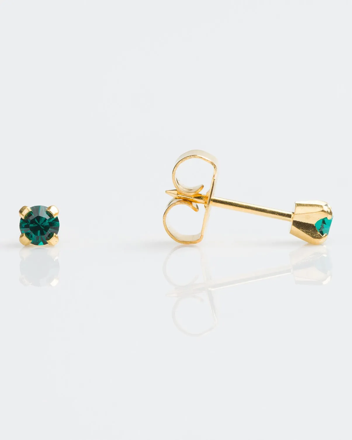Gold Emerald 3mm