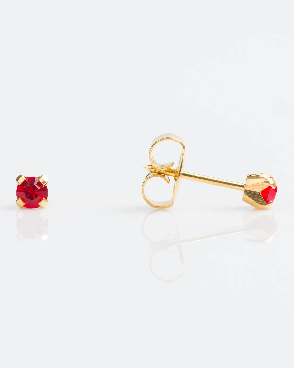 Gold 5mm Ruby
