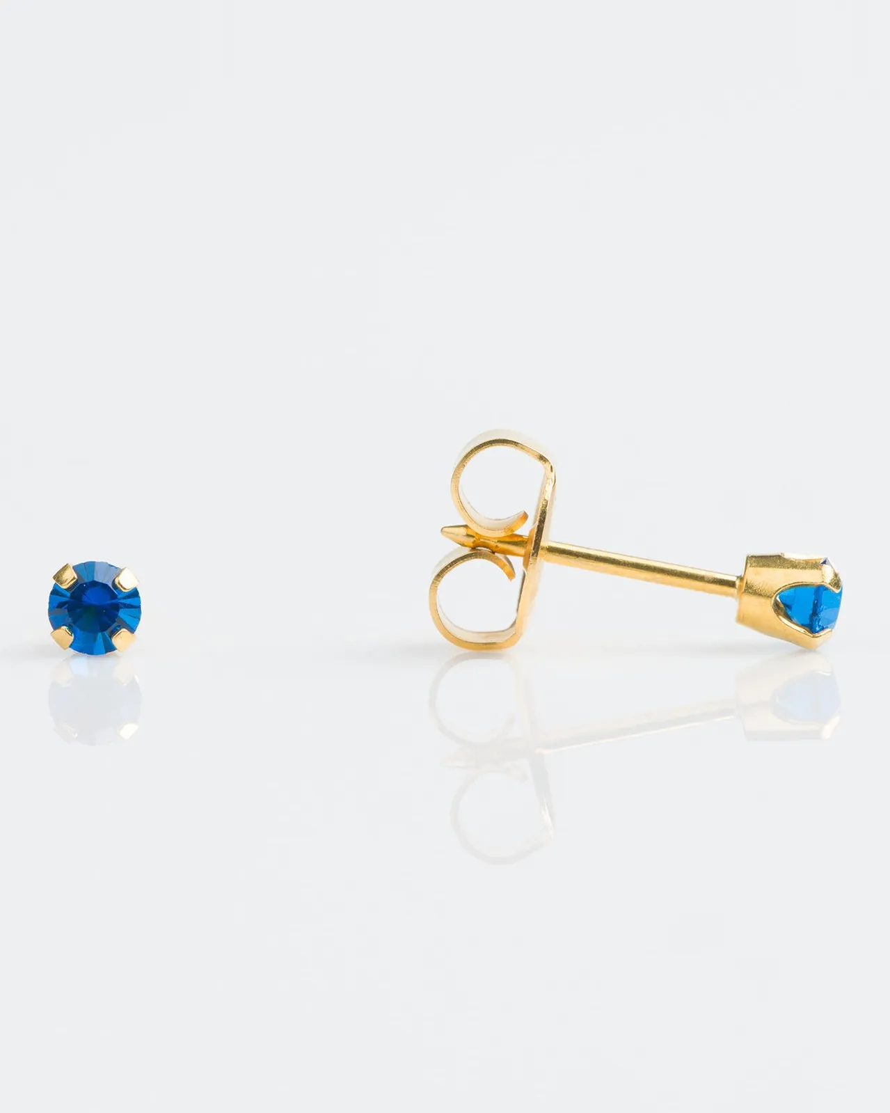 Gold Sapphire 5mm