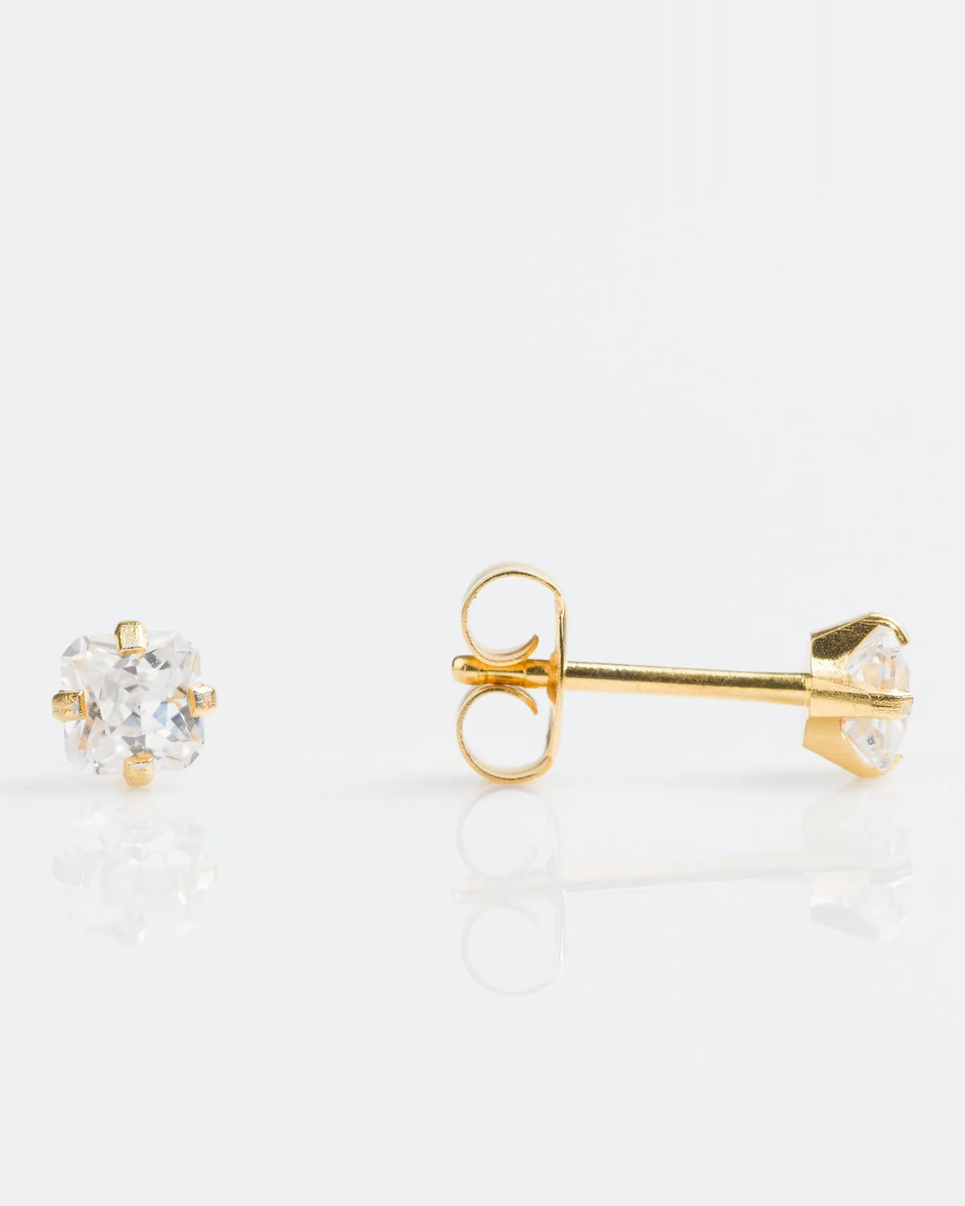 Princess Cut Square Cubic Zirconia 5mm