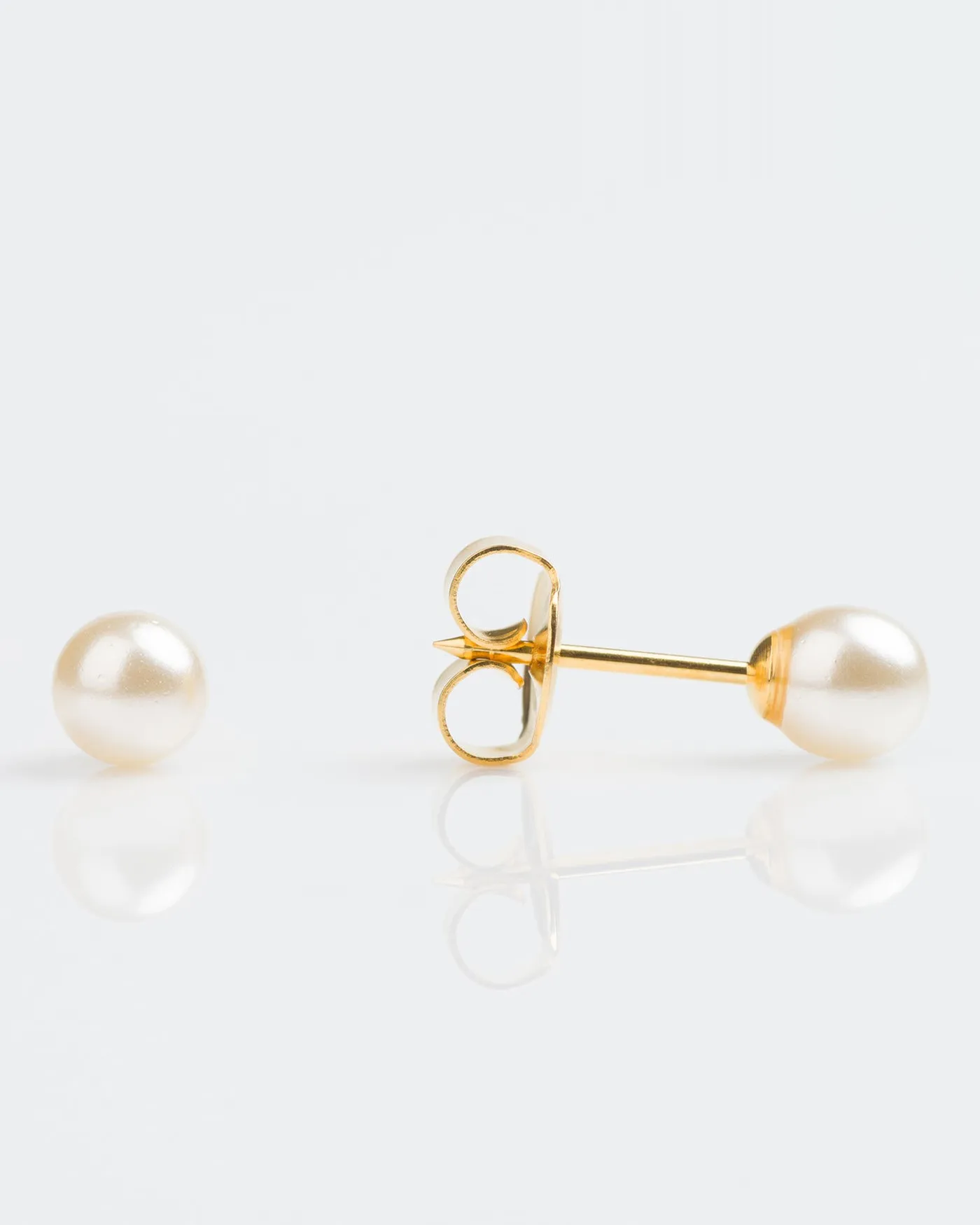 Gold White Pearl 5mm