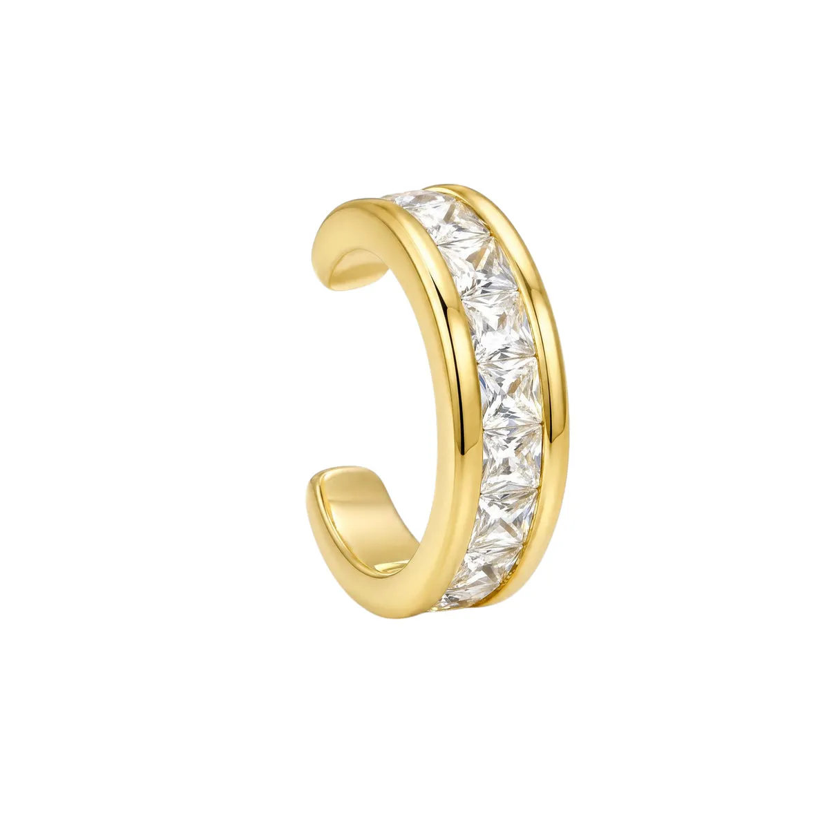 Crystal Baguette Ear Cuff