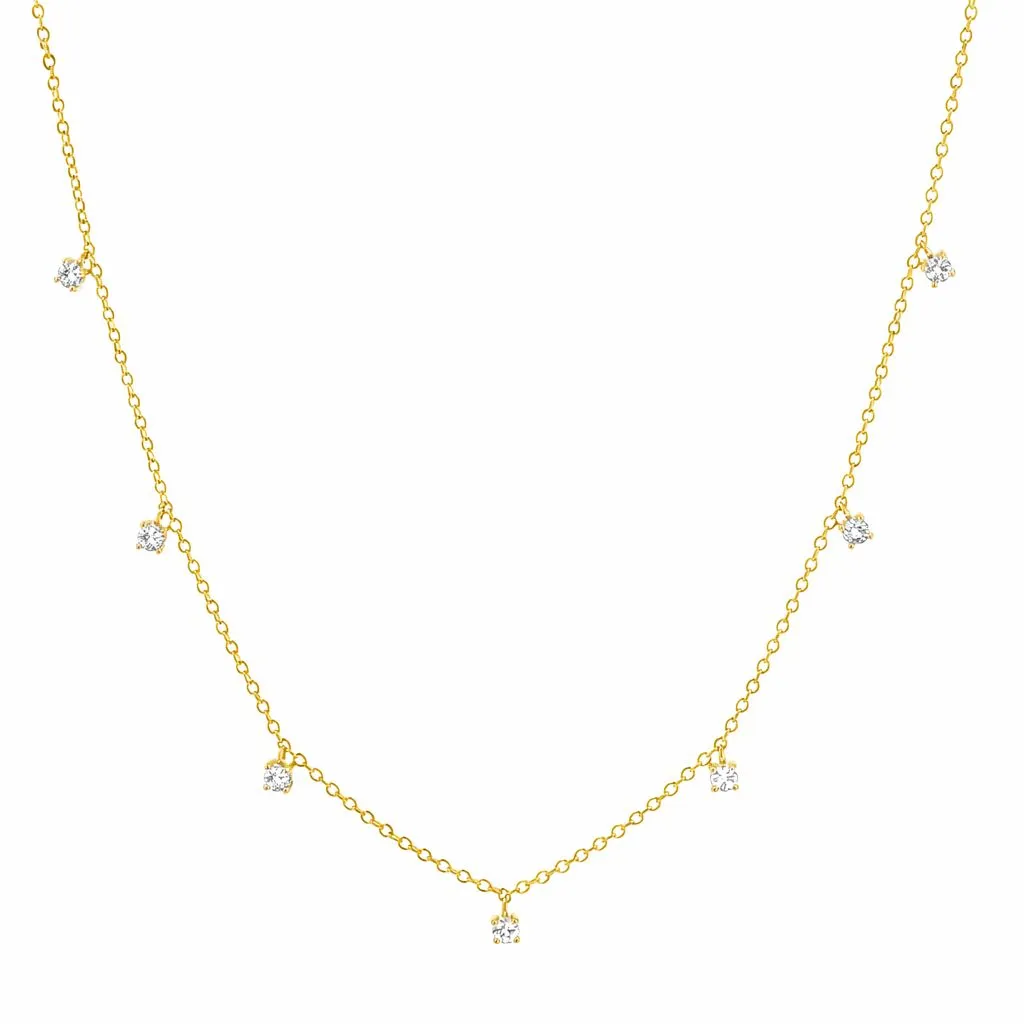 Crystal Gemstone Necklace