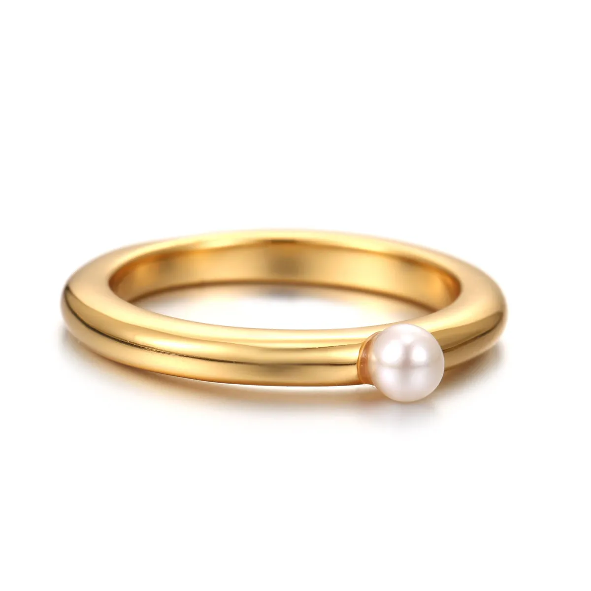 Pearl Stacker Ring