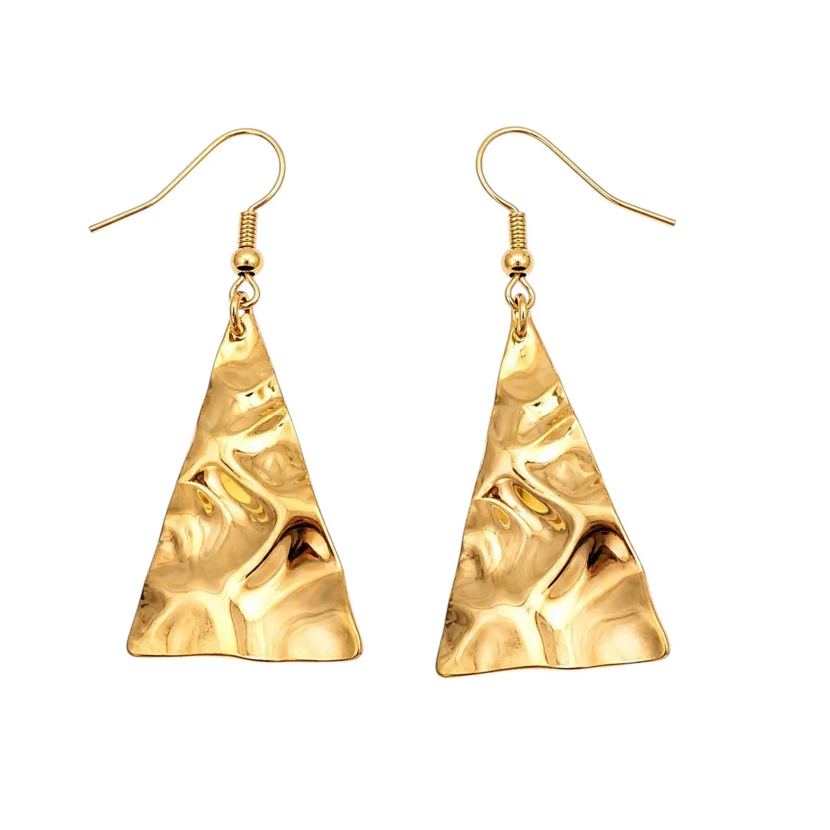 Vintage Triangle Statement Earrings